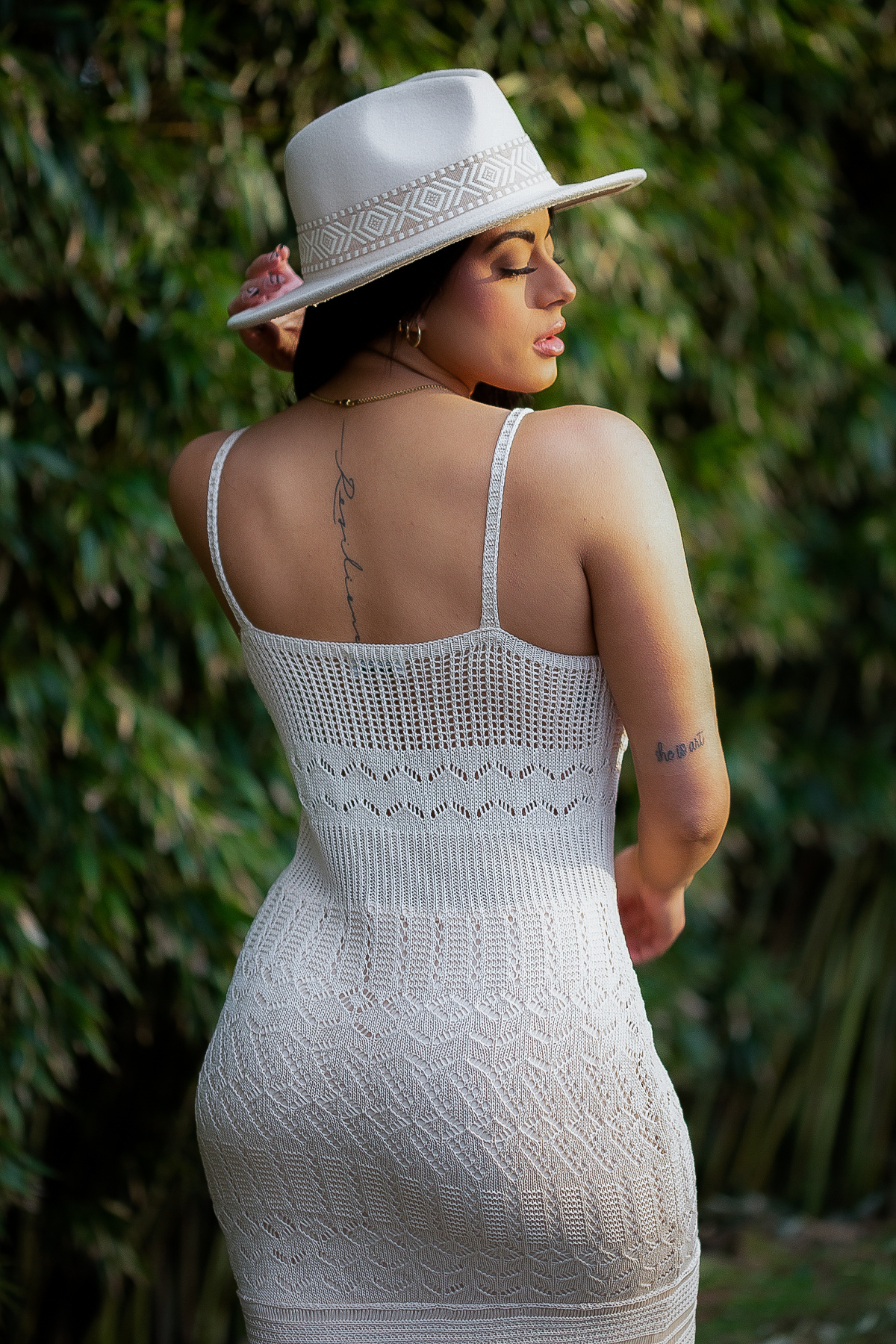 Free People Ikat Oasis Maxi Dress Halter Crochet Print Knit Backless Ivory  S NEW | eBay