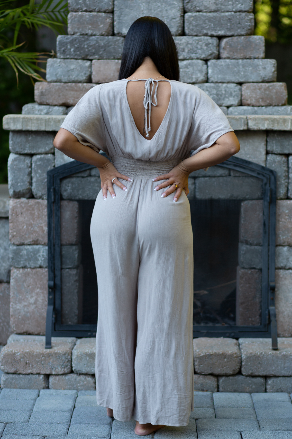 Prana V Neck Jumpsuit