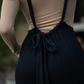 Black Suspender Overalls