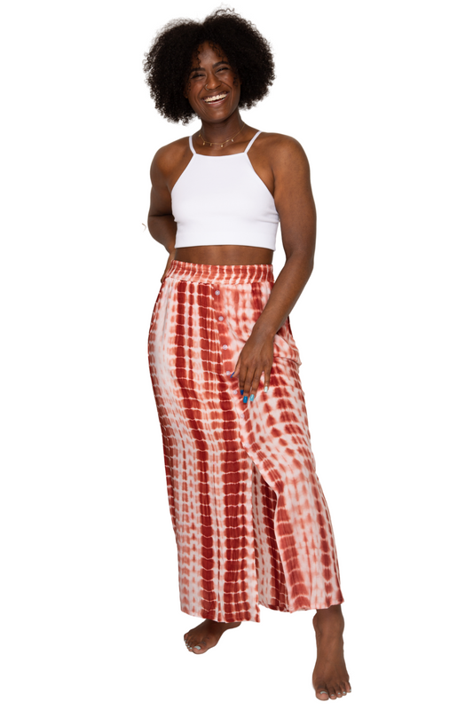 The Carnelian Ripple Skirt