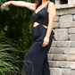 Black Suspender Overalls