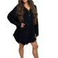 Free Love Long Sleeve Pocket Dress